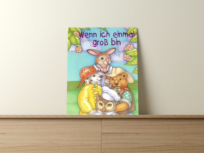 personalisiertes Kinderbuch über die Berufswahl